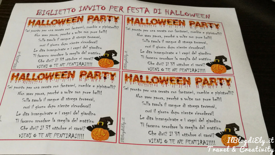 organizzare festa di halloween per bambini