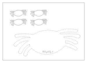 disegni di Halloween da stampare ragno