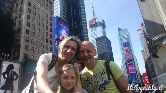 organizzare un viaggio a new york times square