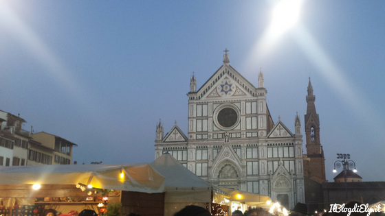 Firenze a Natale mercatini Piazza Santa Croce