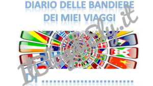 diario delle bandiere per bambino