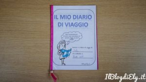 rilegare il diario di viaggio per bambini