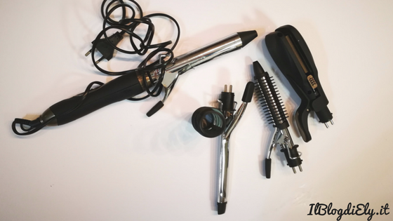 piastra per capelli per beauty party
