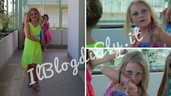 sfilata beauty party per bambine