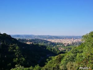 una curva per fotografare il panorama mozzafiato di firenze