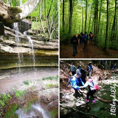 trekking con bambini toscana