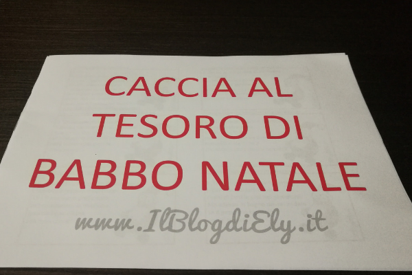 caccia al tesoro di Babbo Natale