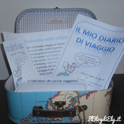 diario di viaggio per bambini