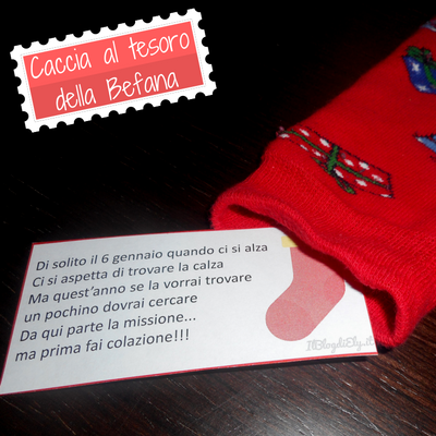 caccia al tesoro della befana
