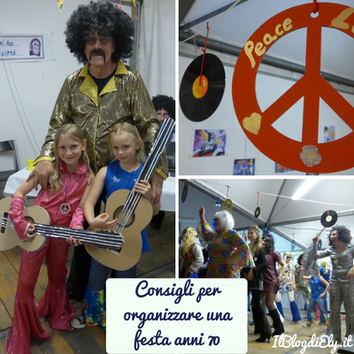 organizzare festa a tema anni 70