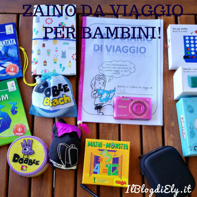 ZAINO DA VIAGGIO PER BAMBINI